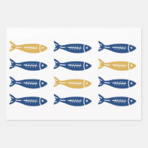 Papier à enveloppement de sardines