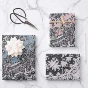 Papier à enveloppement MOTIF à feuilles PLATES ANT