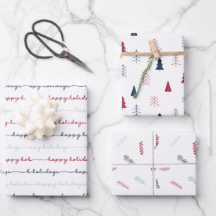 Papier à enveloppement simple Feuille plate de 3 e