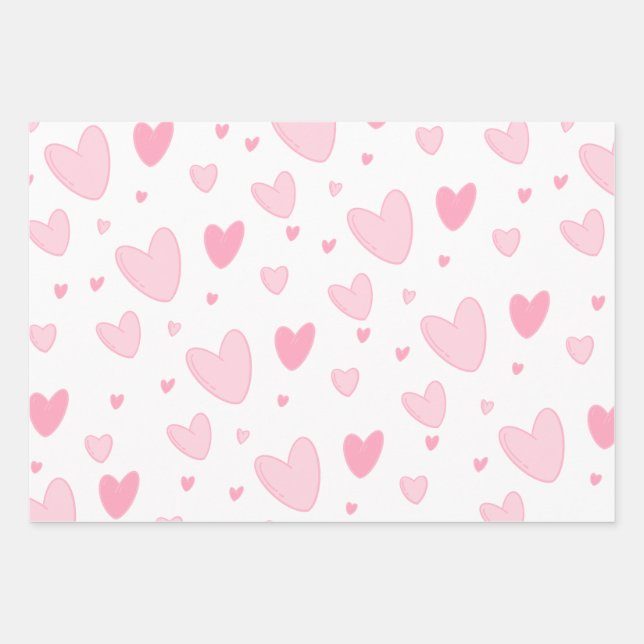 Papier à envelopper Feuille plate de 3 (Devant)