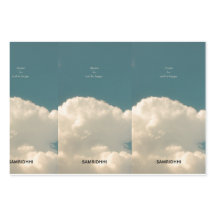 Papier à envelopper Feuille plate de 3