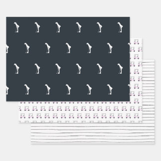 Papier à envelopper Feuille plate de 3