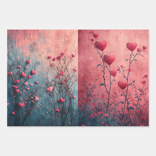 Papier à envelopper Feuille plate de 3 (Devant)