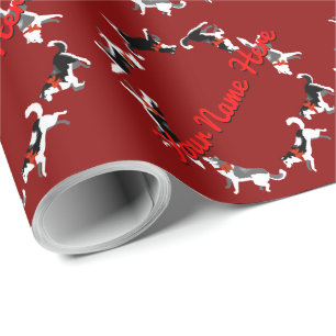 Papier à envelopper Husky Papier cadeau de Noël Hu