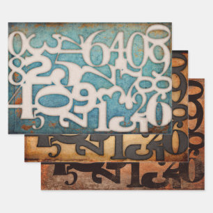 Papier à envelopper pour découpage ou collage