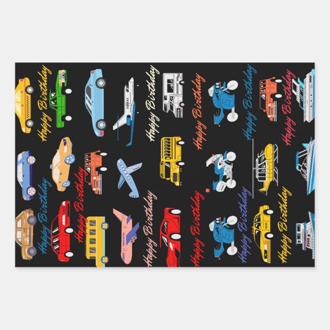 Papier à envelopper pour enfant (Devant)