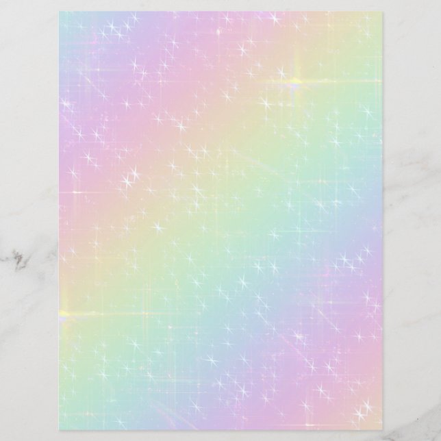 Papier à gratter arc-en-ciel (Devant)