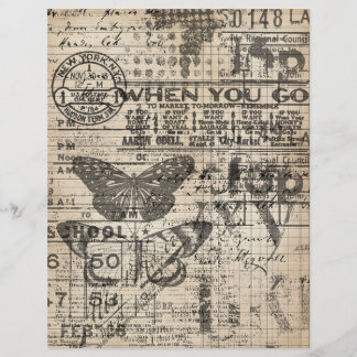 Papier à gratter vintage (4)