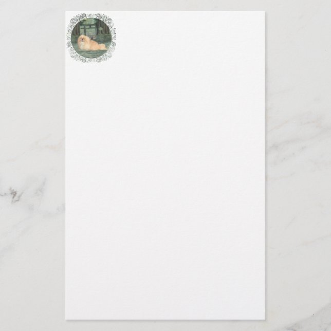 Papier À la porte (Devant)