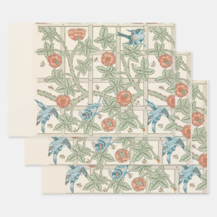 PAPIER À LAVAGE : WILLIAM MORRIS : TRELLIS