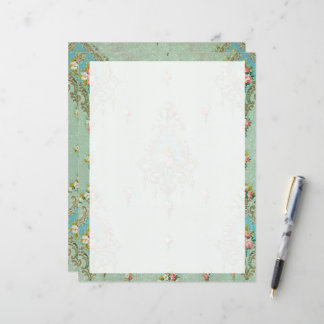 Papier à lettres non alignées