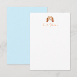 Papier à lettres pour chien de marionnette Cartes 