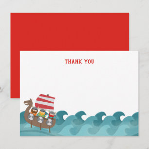 Papier à lettres Viking Merci Cartes de notes