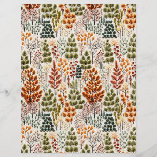 papier à mortier motif brodé