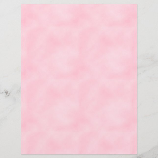 Papier à Motif Fluffy Pretty Rose (Devant)
