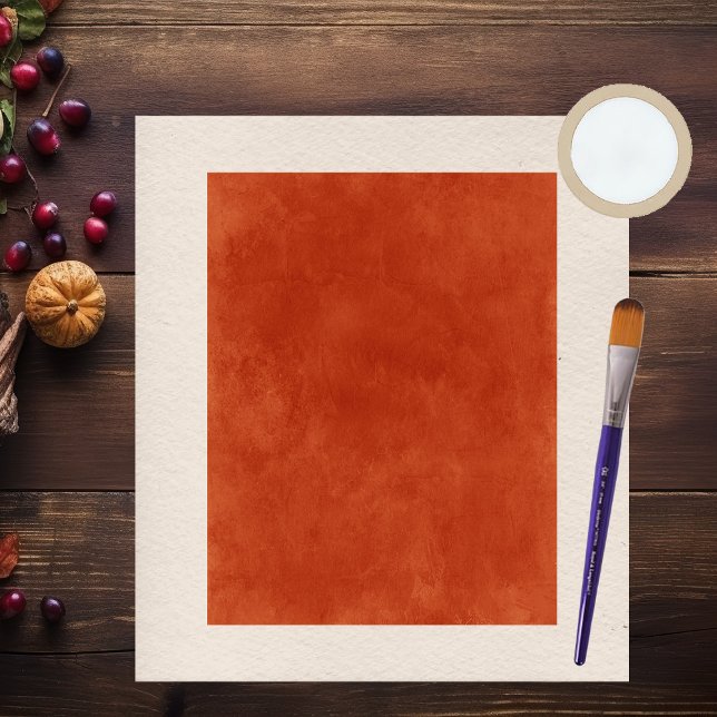 Papier à papier à albums orange brossé (Créateur téléchargé)