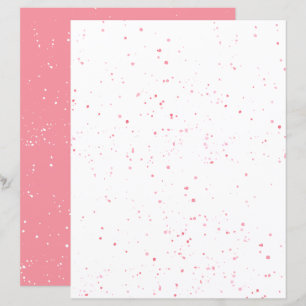 Papier à papier à découper rose