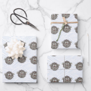 Papier à papier à écouvillonnage de poisson-pâtiss