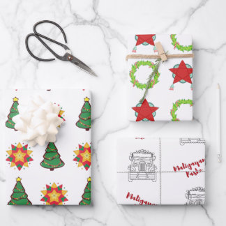 Papier à papier à envelopper d'inspiration Pinoy J