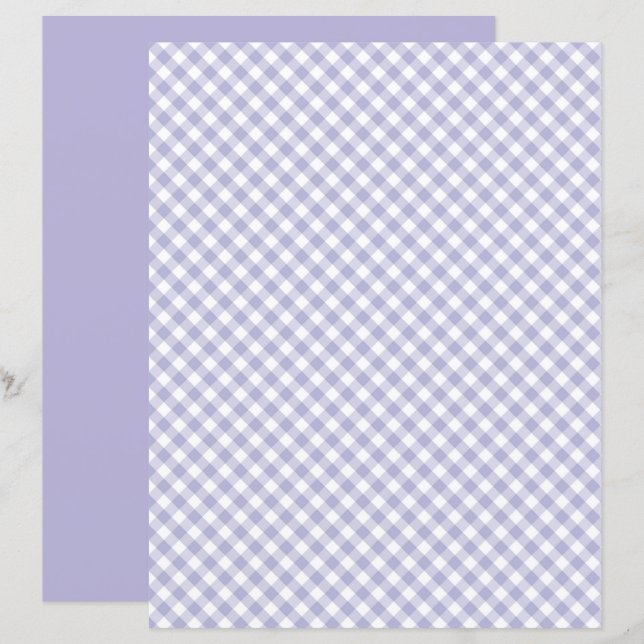 Papier à papier à papier à papier à écailles viole (Devant / Derrière)