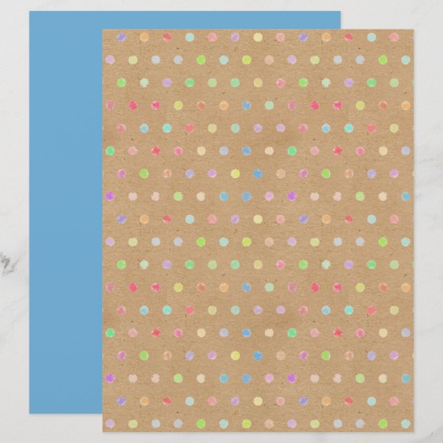 Papier à papier à papier à papier pour À petits po (Devant / Derrière)