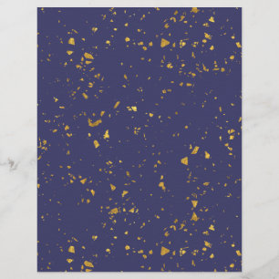 Papier à papier à scandale à écailles dorées