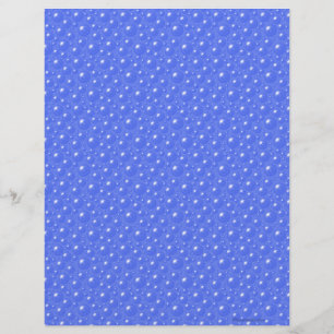 Papier à papier à scandale Bulles bleues
