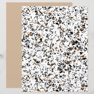 Papier à papier à scandale simple Funky Terrazzo A