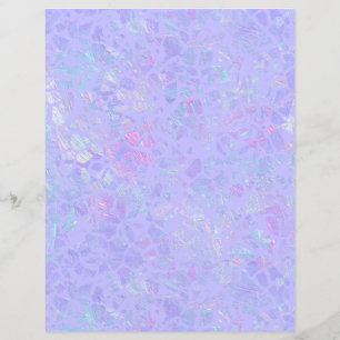Papier à papier à scandale violet et multicolore F