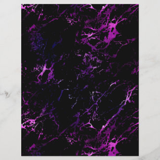 Papier à papier de la Galaxie en marbre violet fon