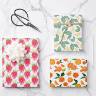 Papier à papier d'emballage de fruits à feuilles p