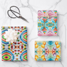 Papier à papier d'enveloppement coloré pour enfant