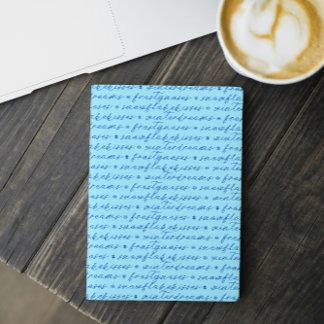Papier à papier du scrapbook Blue Winter Dreams