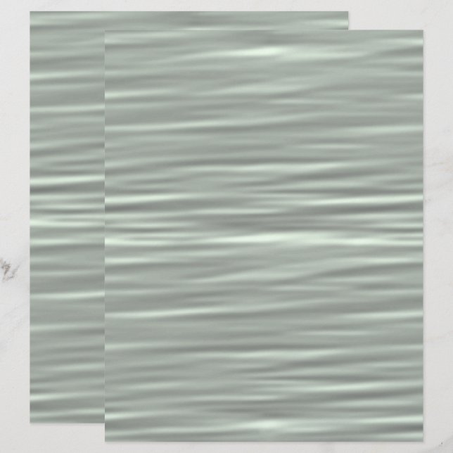 Papier à rebut à la satin gris argent (Devant / Derrière)