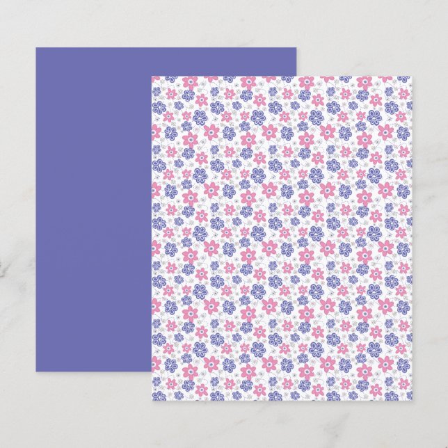 Papier à rebut à lave-linge rose (Devant / Derrière)