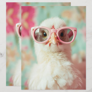 Papier à rebut à ressort pour lunettes cool et ros