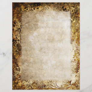 Papier à rebut à tapisserie fleurie