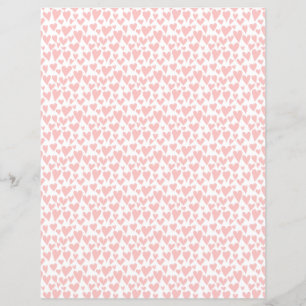 Papier à rebut blanc rose pâle