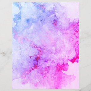 Papier à rebut bleu rose violet en granit