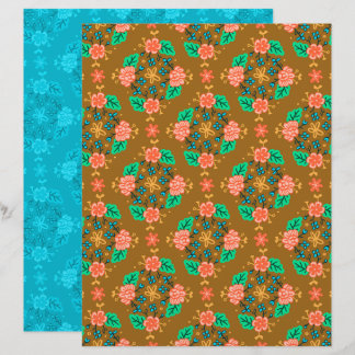 Papier à rebut Brown Garland