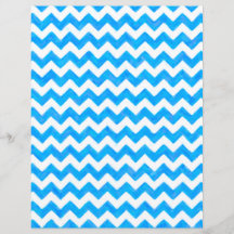 Papier à rebut Chevron Peint Bleu Design