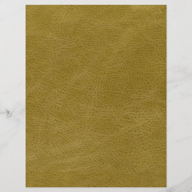 Papier à rebut en cuir Faux Golld (Devant)