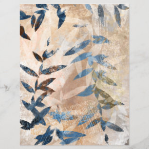 Papier à rebut Feuilles à couche Abstraite