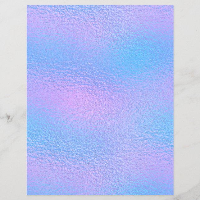 Papier à rebut Iridescente Faux Foil No 1 (Devant)