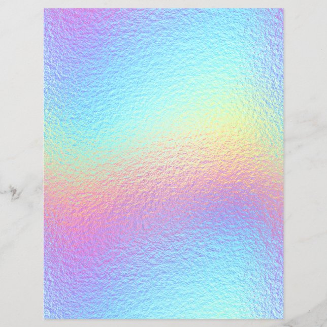 Papier à rebut Iridescente Faux Foil No 11 (Devant)