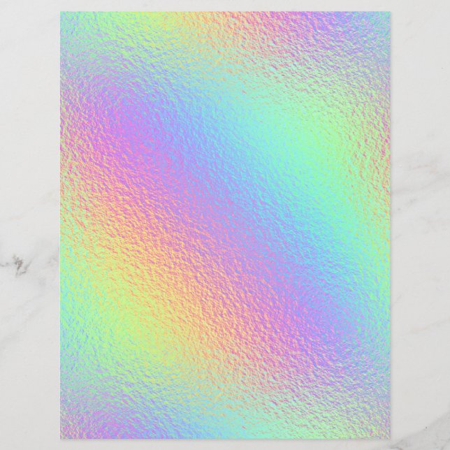 Papier à rebut Iridescente Faux Foil No 13 (Devant)