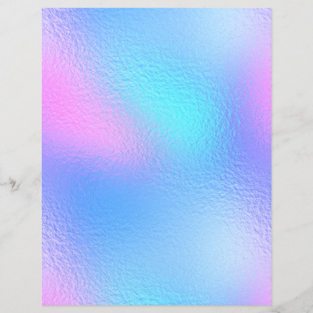 Papier à rebut Iridescente Faux Foil No. 23 (Devant)