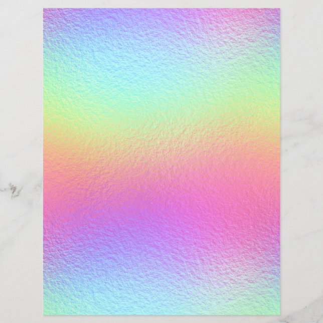Papier à rebut Iridescente Faux Foil No. 29 (Devant)