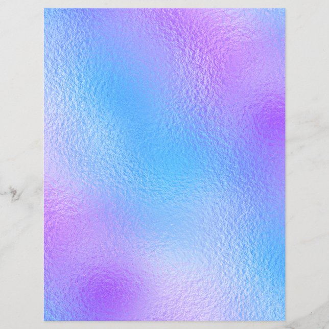 Papier à rebut Iridescente Faux Foil No. 33 (Devant)