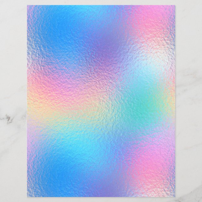 Papier à rebut Iridescente Faux Foil No. 38 (Devant)
